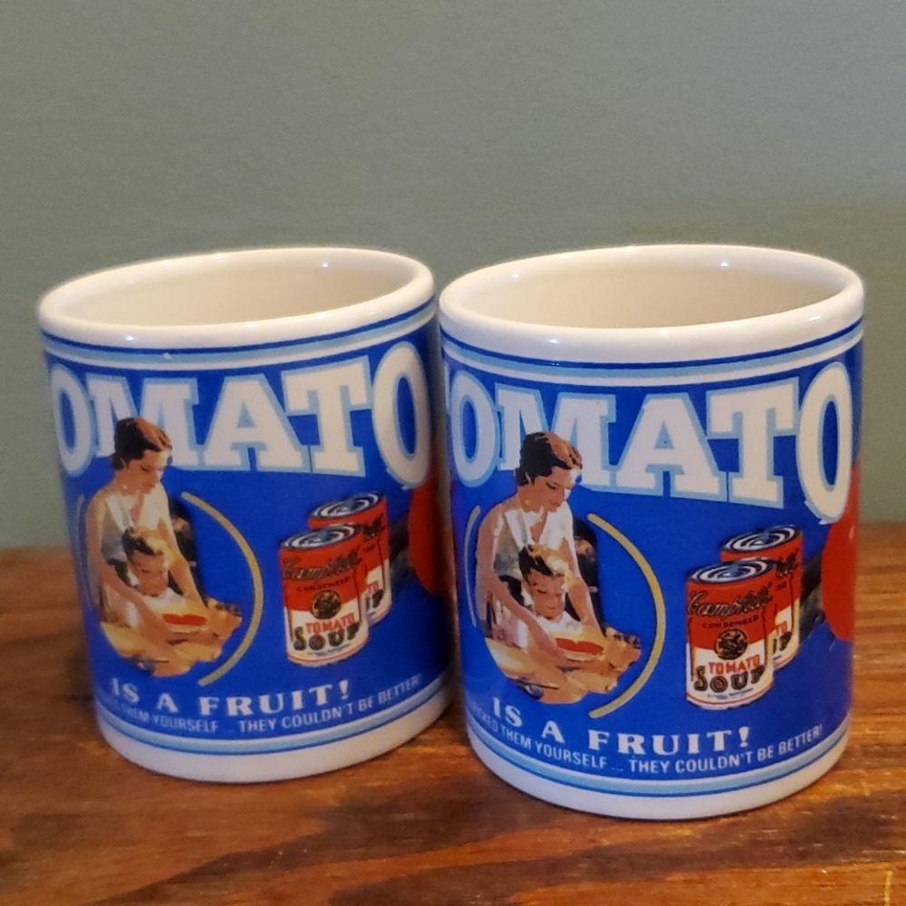 Campbell's Tomato Is a Fruit Mugs